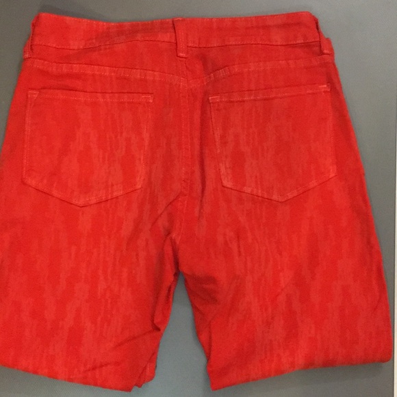 NWOT NYDJ Orange Ankle Jeans - Picture 8 of 16